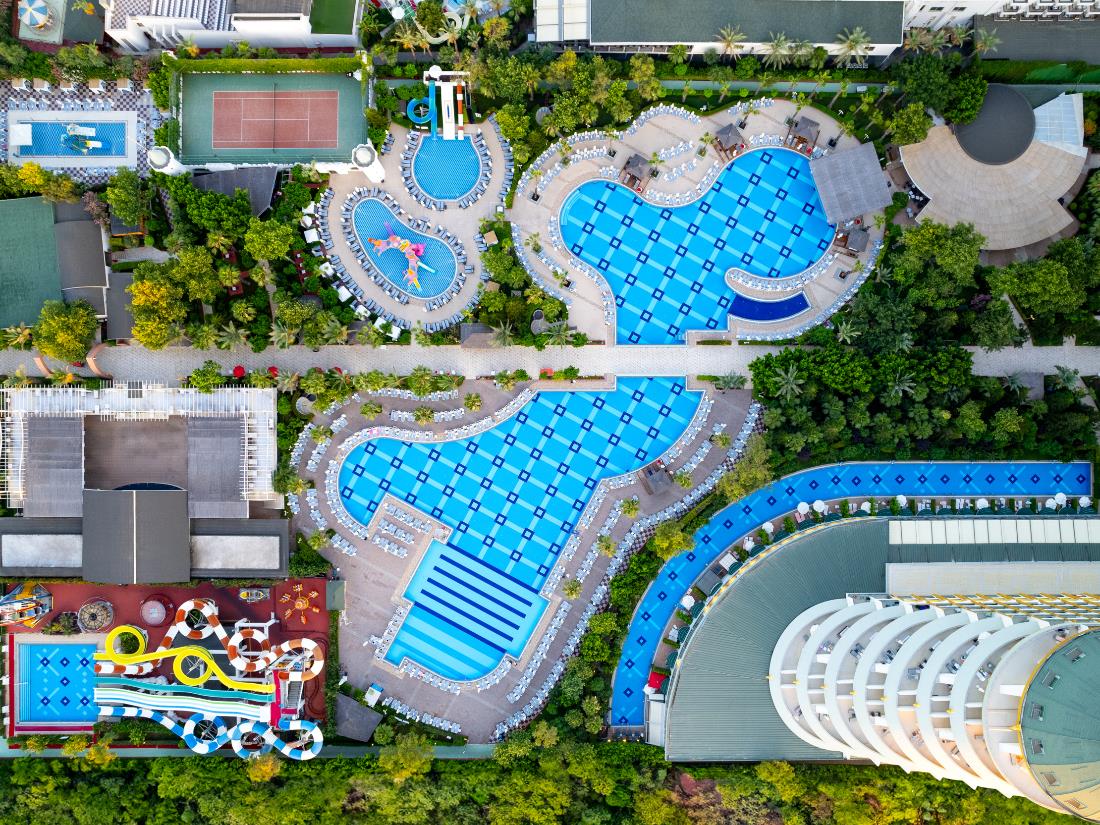 Pools / Wasserpark / Strand - Unterhaltung & Aktivität - Delphin Imperial